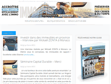 Tablet Screenshot of independancefinanciere.fr